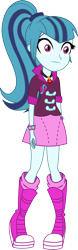 Size: 1704x5447 | Tagged: safe, artist:mit-boy, sonata dusk, equestria girls, rainbow rocks, absurd resolution, simple background, starenata, thousand yard stare, transparent background, vector