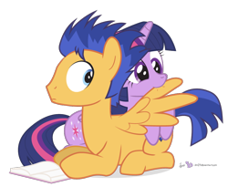 Size: 1020x835 | Tagged: safe, artist:dm29, flash sentry, twilight sparkle, twilight sparkle (alicorn), pony, equestria girls, biting, cute, equestria girls ponified, female, flashlight, julian yeo is trying to murder us, male, ponified, preening, shipping, simple background, straight, transparent background, wing bite