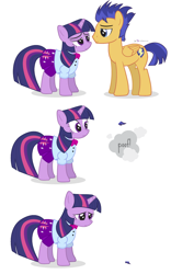 Size: 700x1120 | Tagged: safe, artist:dm29, flash sentry, twilight sparkle, pony, equestria girls, equestria girls (movie), anti-shipping, brad, clothes, comic, equestria girls outfit, equestria girls ponified, female, flashlight, forever alone, hilarious in hindsight, male, ponified, sad, shipping, shipping denied, straight, word of mccarthy