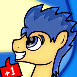 Size: 258x259 | Tagged: safe, artist:flashsentrysartwork, flash sentry, pegasus, pony, ask flash sentry, male, solo, stallion