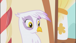 Size: 1920x1080 | Tagged: safe, derpibooru import, screencap, gilda, griffon, griffon the brush off, solo