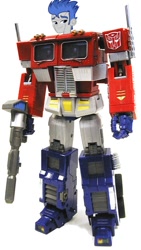 Size: 400x710 | Tagged: safe, flash sentry, robot, exploitable meme, flash sentry savior of the universe, hasbro, mecha, meme, optimus prime, transformers