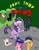 Size: 2550x3299 | Tagged: safe, artist:newguy, derpibooru import, applejack, gilda, pinkie pie, queen chrysalis, twilight sparkle, changeling, changeling queen, earth pony, griffon, pony, blindfold, changelingified, cocoon, hat, little shop of horrors, peaked cap, transformation