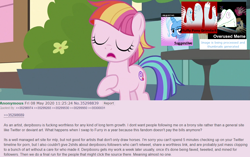 Size: 1122x706 | Tagged: safe, toola roola, earth pony, pony, 4chan, meta