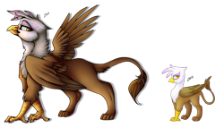 Size: 3016x1729 | Tagged: safe, artist:z0mb1e-cat, derpibooru import, gilda, griffon, majestic, redraw, solo, spread wings, wings