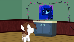 Size: 1047x590 | Tagged: safe, artist:evil-dec0y, pipsqueak, princess luna, alicorn, earth pony, pony, colt, exploitable, exploitable meme, male, meme, pipsqueak's shrine, shrine, solo