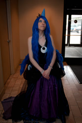 Size: 680x1024 | Tagged: safe, princess luna, human, cosplay, irl, irl human, photo, solo