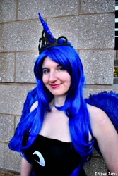 Size: 648x968 | Tagged: safe, artist:eternalzarya, princess luna, human, cosplay, irl, irl human, photo, solo