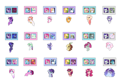 Size: 5078x3407 | Tagged: safe, artist:saphi-boo, derpibooru import, applejack, big macintosh, discord, fleur-de-lis, fluttershy, gilda, marble pie, maud pie, pinkie pie, prince blueblood, princess cadance, princess celestia, princess ember, princess luna, rainbow dash, rarity, shining armor, sugar belle, sweetie belle, tempest shadow, trixie, twilight sparkle, twilight sparkle (alicorn), vapor trail, oc, alicorn, draconequus, dracony, earth pony, hippogriff, hybrid, pegasus, pony, unicorn, alicorn oc, bust, draconequus oc, glasses, interspecies offspring, licking, licking lips, magical lesbian spawn, mane six, offspring, parent:applejack, parent:big macintosh, parent:discord, parent:fleur-de-lis, parent:fluttershy, parent:gilda, parent:marble pie, parent:maud pie, parent:pinkie pie, parent:prince blueblood, parent:princess cadance, parent:princess celestia, parent:princess ember, parent:princess luna, parent:rainbow dash, parent:rarity, parent:shining armor, parent:sugar belle, parent:sweetie belle, parent:tempest shadow, parent:trixie, parent:twilight sparkle, parent:vapor trail, parents:applecord, parents:bluepie, parents:dashlestia, parents:emberity, parents:fleurity, parents:flutterbelle, parents:gildashy, parents:marbleshy, parents:rainbowmac, parents:rarimaud, parents:shiningjack, parents:shiningpie, parents:sugarjack, parents:tempestlight, parents:trixiepie, parents:twidance, parents:twiluna, parents:vapordash, shipping, simple background, straw in mouth, tongue out, transparent background