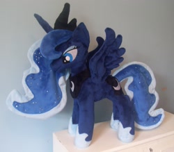 Size: 2222x1948 | Tagged: safe, artist:pinkamoone, princess luna, irl, photo, plushie, solo