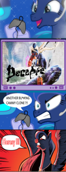 Size: 506x1301 | Tagged: safe, princess luna, alicorn, pony, cammy white, capcom, decapre, exploitable meme, gamer luna, meme, obligatory pony, street fighter, tv meme