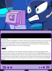 Size: 562x768 | Tagged: safe, princess luna, alicorn, pony, angry, exploitable meme, gamer luna, meme, obligatory pony, rareware, text, tv meme