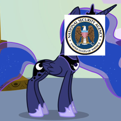 Size: 558x558 | Tagged: safe, princess luna, alicorn, pony, for whom the sweetie belle toils, bad edit, nsa, solo
