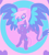 Size: 2980x3284 | Tagged: safe, artist:tkitten16, derpibooru import, gilda, limestone pie, griffon, pony, blushing, flying, gildastone, grumpy, holding a pony, limited palette, shipping, signature, smiling, wings