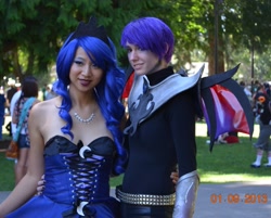 Size: 3385x2727 | Tagged: safe, artist:oneminutepasttea, princess luna, human, cosplay, irl, irl human, night guard, photo