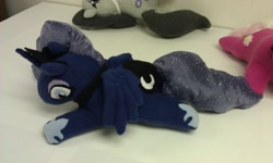 Size: 2592x1552 | Tagged: safe, artist:stormynight79, princess luna, irl, photo, plushie