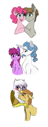 Size: 423x1115 | Tagged: safe, artist:saphi-boo, derpibooru import, berry punch, berryshine, fancypants, feather bangs, gilda, mudbriar, pinkie pie, earth pony, griffon, pony, crack shipping, fancypunch, female, gildabangs, interspecies, male, pinkiebriar, shipping, simple background, straight, white background