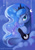 Size: 800x1128 | Tagged: safe, artist:amy30535, princess luna, alicorn, pony, looking at you, moon, sample, solo, stars, wip