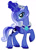 Size: 755x1058 | Tagged: safe, artist:adriana-melly-ane, princess luna, alicorn, pony, contest, raised hoof, simple background, solo