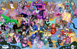 Size: 5999x3845 | Tagged: safe, artist:hooon, derpibooru import, idw, accord, adagio dazzle, ahuizotl, angel bunny, antonio, applejack, aria blaze, auntie shadowfall, babs seed, basil, biff, big boy the cloud gremlin, bookworm (character), buck withers, bulk biceps, carrie nation, cerberus (character), chancellor neighsay, chimera sisters, cirrus cloud, cosmos (character), cozy glow, daisy, dandy grandeur, daybreaker, decepticolt, derpy spider, diamond cutter, diamond tiara, discord, dj pon-3, doctor caballeron, dumbbell, evil pie hater dash, f'wuffy, feather bangs, fido, filthy rich, flam, flim, flower wishes, fluttershy, gaea everfree, garble, gilda, gladmane, gloriosa daisy, goldcap, granny smith, grogar, grubber, hard hat (character), high heel, hoops, indigo zap, ira, iron will, jet set, juniper montage, king longhorn, king sombra, lemon zest, lightning dust, lord tirek, lyra heartstrings, mane-iac, manny roar, marine sandwich, mean applejack, midnight sparkle, mustachioed apple, nightmare moon, nightmare rarity, nosey news, olden pony, pinkie pie, pony of shadows, pouch pony, prince blueblood, prince rutherford, princess celestia, princess eris, princess luna, principal abacus cinch, professor flintheart, quarterback, queen chrysalis, queen cleopatrot, quill (character), rabia, radiant hope, rainbow dash, rarity, reginald, rolling thunder, rough diamond, rover, sci-twi, score, screwball, shadow lock, shadowmane, short fuse, silver spoon, sludge (g4), smooze, snails, snips, sonata dusk, sour sweet, sphinx (character), spike, spoiled rich, spot, squizard, starlight glimmer, stinky bottom, storm king, street rat, sugarcoat, sunflower (character), sunny flare, sunset shimmer, suri polomare, svengallop, tantabus, temperance flowerdew, tempest shadow, the headless horse (character), trixie, twilight sparkle, twilight sparkle (alicorn), upper crust, vignette valencia, vinyl scratch, wallflower blush, well-to-do, wind rider, wrangler, zappityhoof, zesty gourmand, oc, oc:kydose, alicorn, arimaspi, bat, bat pony, bear, bee, bird, bugbear, cerberus, changeling, changeling queen, chimera, cipactli, cockatrice, cragadile, crocodile, diamond dog, dog, draconequus, dragon, earth pony, flash bee, fruit bat, giant spider, griffon, headless horse, hydra, insect, manticore, minotaur, parasprite, pegasus, pony, pukwudgie, roc, siren, sphinx, spider, tatzlwurm, timber wolf, umbrum, unicorn, ursa, ursa minor, vampire fruit bat, wendigo, windigo, yak, yeti, better together, equestria girls, forgotten friendship, legend of everfree, molt down, my little pony: the movie, nightmare knights, ponies of dark water, rollercoaster of friendship, school daze, secrets and pies, the mean 6, spoiler:comic, spoiler:comic02, ahuizotl's cats, alicorn amulet, alicornified, antagonist, apple, background pony, bat ponified, black vine, chaos, chaos is magic, clone, clothes, clump, collar, colt, crown, crystal prep shadowbolts, cutie mark, dog collar, ear piercing, earring, equestria girls ponified, every villain, eyepatch, eyes closed, female, filly, flim flam miracle curative tonic, floating island, flutterbat, food, geode of empathy, geode of fauna, geode of shielding, geode of sugar bombs, geode of super speed, geode of super strength, geode of telekinesis, gold tooth, hat, headless, henchmen, hope, horn, horn ring, inspiration manifestation book, jewelry, long face, magical geodes, male, mane six, mare, modular, multiple heads, piercing, pinkamena diane pie, poison joke, ponified, queen bee, race swap, red eyes, regalia, shadow five, smudge, spear, spiked collar, spikezilla, staff, staff of sacanas, stallion, the dazzlings, three heads, top hat, tyrant sparkle, uniform, wall of tags, wallpaper, washouts uniform, weapon, wings