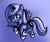 Size: 615x519 | Tagged: safe, artist:littlehappypanda, princess luna, alicorn, pony, filly, solo, younger