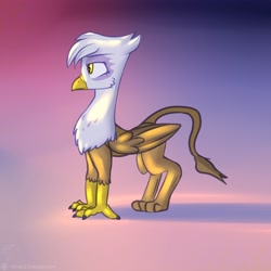 Size: 2000x2000 | Tagged: safe, artist:endelthepegasus, derpibooru import, gilda, griffon, female, sketch, solo