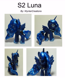 Size: 7087x8504 | Tagged: safe, artist:wyntercreations, princess luna, alicorn, pony, absurd resolution, brushable, custom, toy