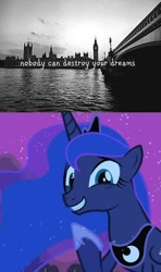 Size: 340x576 | Tagged: safe, princess luna, alicorn, pony, female, grin, horn, mare, smiling, solo