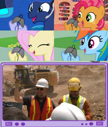 Size: 782x916 | Tagged: safe, fluttershy, princess luna, rainbow dash, alicorn, pegasus, pony, et, exploitable meme, meme, obligatory pony, tv meme