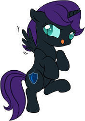 Size: 2200x3130 | Tagged: safe, artist:alexlayer, artist:bri-sta, oc, oc only, oc:nyx, alicorn, pony, fanfic:past sins, cutie mark, filly, high res, simple background, transparent background