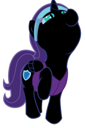 Size: 3000x4500 | Tagged: safe, artist:masternodra, artist:slyfoxcl, oc, oc only, oc:nyx, alicorn, pony, fanfic:past sins, alicorn oc, clothes, fanfic art, female, filly, foal, horn, raised hoof, simple background, transparent background, wings