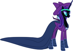 Size: 10350x7240 | Tagged: safe, artist:90sigma, mare do well, oc, oc only, oc:nyx, alicorn, pony, absurd resolution, adult, alicorn oc, costume, older, simple background, solo, transparent background, vector