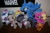 Size: 3872x2592 | Tagged: safe, artist:onlyfactory, applejack, cheerilee, dj pon-3, octavia melody, princess luna, rarity, vinyl scratch, earth pony, pony, bootleg, irl, photo, plushie