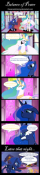 Size: 3000x13000 | Tagged: safe, artist:thesarcasticbrony, princess celestia, princess luna, alicorn, pony, comic, drunk, german