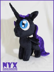 Size: 810x1080 | Tagged: safe, artist:magnastorm, oc, oc only, oc:nyx, irl, photo, plushie, solo