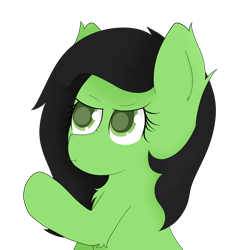 Size: 1280x1280 | Tagged: safe, artist:zlight, oc, oc only, oc:anon, oc:anon filly, earth pony, pony, female, filly, simple background, solo, transparent background