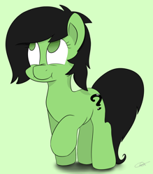 Size: 4000x4569 | Tagged: safe, artist:overlord-derpy, oc, oc only, oc:anon filly, earth pony, pony, absurd resolution, female, filly, simple background, solo