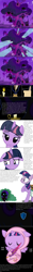 Size: 900x7200 | Tagged: safe, artist:beavernator, twilight sparkle, twilight sparkle (alicorn), oc, oc:nyx, alicorn, pony, fanfic:past sins, comic, female, filly, foal, letter, mare