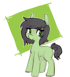 Size: 626x690 | Tagged: safe, artist:braindead, oc, oc only, oc:anon, oc:anon filly, earth pony, pony, female, filly, solo