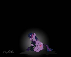 Size: 998x801 | Tagged: safe, artist:gingaweedfan1, twilight sparkle, oc, oc:nyx, fanfic:past sins