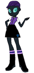 Size: 199x432 | Tagged: safe, artist:alexlayer, artist:penstrokepony, edit, editor:jdueler11, oc, oc only, oc:nyx, equestria girls, eqg promo pose set, equestria girls-ified, recolor, solo