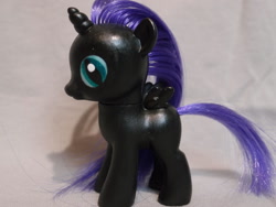 Size: 1024x768 | Tagged: safe, artist:kitkumi, oc, oc only, oc:nyx, alicorn, pony, alicorn oc, brushable, solo, toy