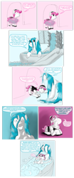 Size: 575x1387 | Tagged: safe, artist:firefanatic, princess celestia, oc, alicorn, pony, unicorn, bath, bathtub, bubble, bubble bath, clothes, cuddlestia, cute, eyes closed, floppy ears, grin, gritted teeth, happy, lying, lying down, magic, maid, open mouth, prone, scared, shivering, slasher smile, smiling, speech bubble, talking, tub, wide eyes