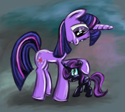 Size: 2640x2352 | Tagged: safe, artist:staremastershy, twilight sparkle, oc, oc:nyx, pony, unicorn