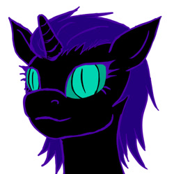 Size: 500x500 | Tagged: safe, artist:darkwolf6090, oc, oc only, oc:nyx, alicorn, pony, alicorn oc, solo