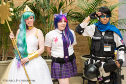 Size: 4704x3136 | Tagged: safe, princess celestia, twilight sparkle, human, cosplay, irl, irl human, photo