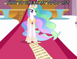 Size: 762x583 | Tagged: safe, princess celestia, alicorn, pony, hug, image macro, list, solo