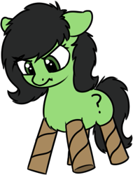 Size: 383x503 | Tagged: safe, artist:smoldix, oc, oc only, oc:anon filly, earth pony, pony, adorable distress, adoranon, chest fluff, cute, female, filly, filly anon is not amused, floppy ears, looking down, scrunchy face, simple background, solo, toilet paper roll, transparent background, unamused