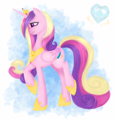 Size: 4099x4341 | Tagged: dead source, safe, artist:ouyrof, princess cadance, alicorn, pony, absurd resolution, female, mare, solo