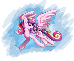 Size: 3543x2953 | Tagged: safe, artist:halotheme, princess cadance, twilight sparkle, alicorn, pony, unicorn, female, filly, foal, high res